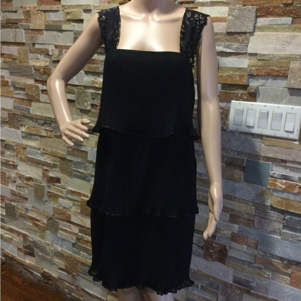 LA PERLA Mini Black Dress